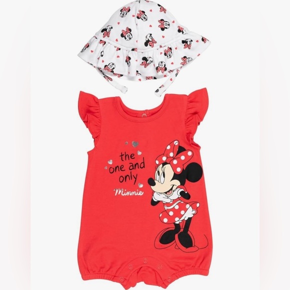 Minnie Mouse Romper Set - Picture 1 of 6